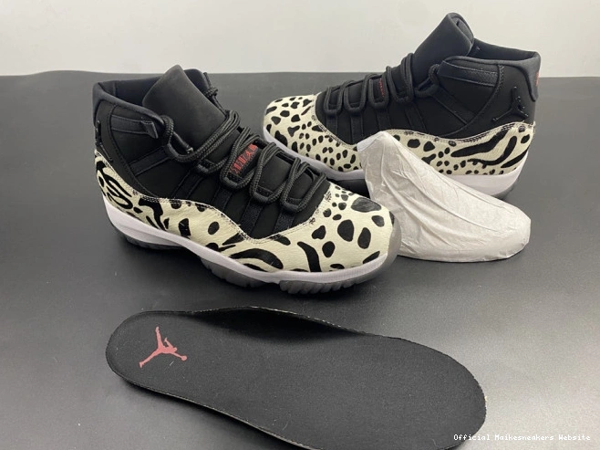 Official Maikesneakers JORDAN AIR ANIMAL AR0715-010 INSTINCT 11 0810